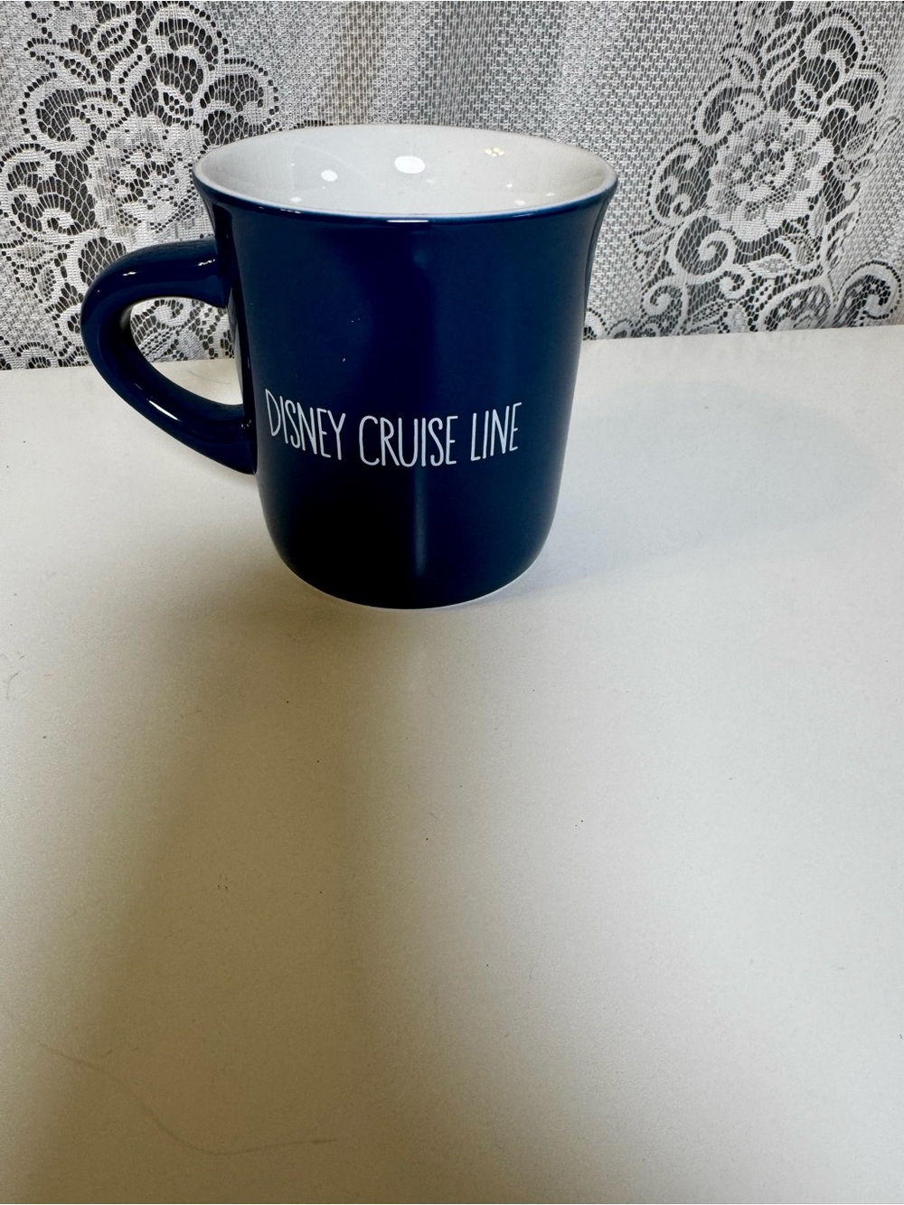 Disney Cruise Line DCL 25th Anniversary Navy Blue Ceramic Coffee Mug, Mickey - Picture 2 of 4